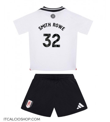 Fulham Emile Smith Rowe #32 Prima Maglia Bambino 2024-25 Manica Corta (+ Pantaloni corti)